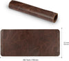 Top Grain Leather Extended Mouse Pad – Large Desk Mat for Office & Gaming, Smooth Writing Surface, Non-Slip Base, Durable & Stylish Workspace Accessory